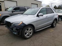 Mercedes-Benz salvage cars for sale: 2013 Mercedes-Benz ML 350 4matic