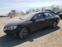 Honda Accord lx salvage cars for sale: 2015 Honda Accord LX