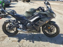 Kawasaki salvage cars for sale: 2024 Kawasaki EX650 P