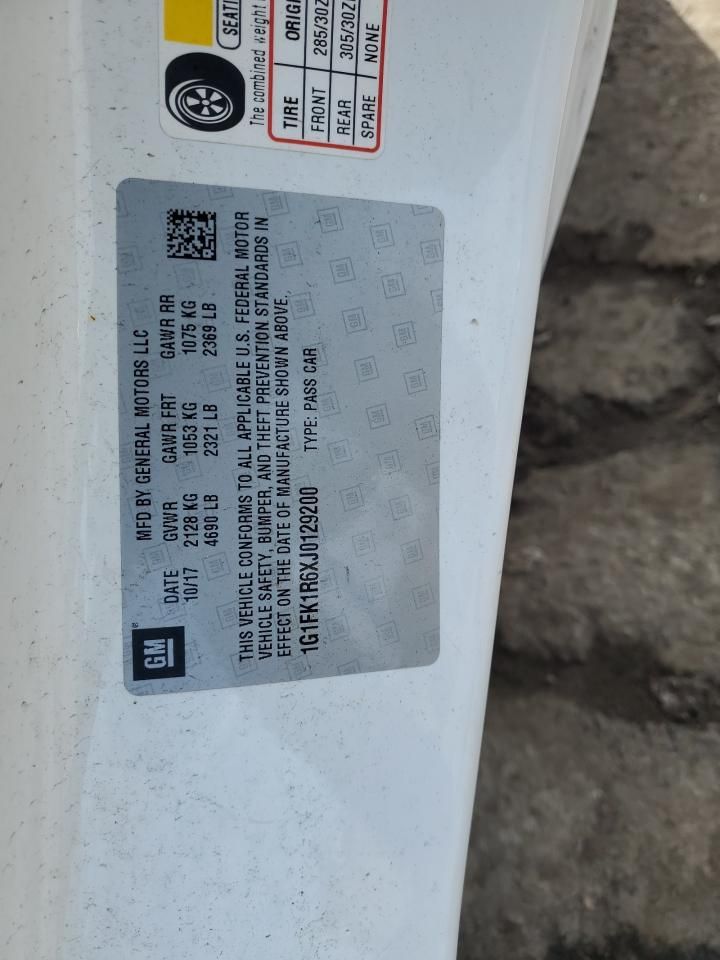 2018 Chevrolet Camaro ZL1