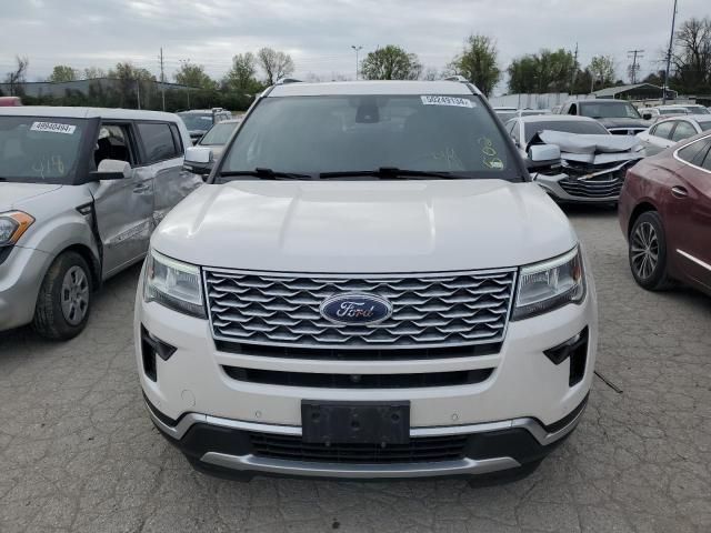 2018 Ford Explorer Platinum