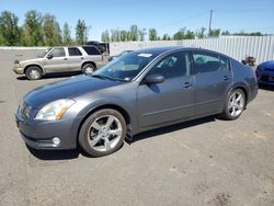 Vehiculos salvage en venta de Copart Portland, OR: 2005 Nissan Maxima SE