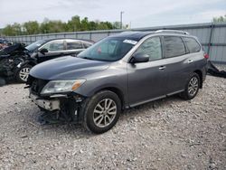 Nissan salvage cars for sale: 2015 Nissan Pathfinder S