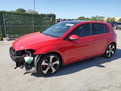 Volkswagen Vehiculos salvage en venta: 2015 Volkswagen GTI