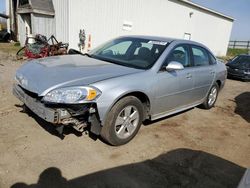 Chevrolet salvage cars for sale: 2010 Chevrolet Impala LT