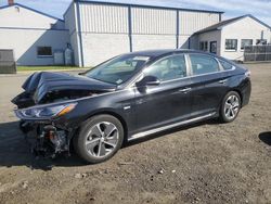 Salvage cars for sale from Copart Windsor, NJ: 2019 Hyundai Sonata PLUG-IN Hybrid