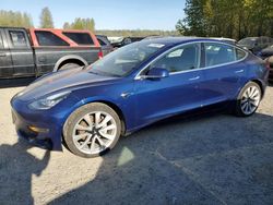 2018 Tesla Model 3 en venta en Arlington, WA