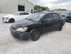 Toyota Corolla CE salvage cars for sale: 2005 Toyota Corolla CE