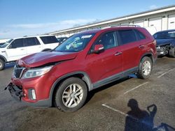 KIA salvage cars for sale: 2015 KIA Sorento LX