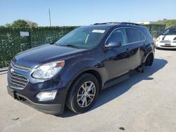 Salvage cars for sale from Copart Orlando, FL: 2017 Chevrolet Equinox LT