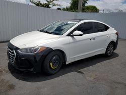 Vehiculos salvage en venta de Copart Miami, FL: 2017 Hyundai Elantra SE