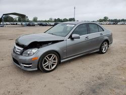 Mercedes-Benz salvage cars for sale: 2012 Mercedes-Benz C 250