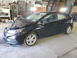 Chevrolet Vehiculos salvage en venta: 2017 Chevrolet Cruze LT