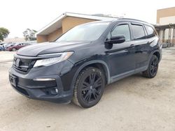 Vehiculos salvage en venta de Copart Hayward, CA: 2022 Honda Pilot Black