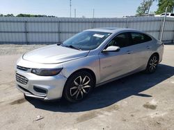 Chevrolet Malibu lt salvage cars for sale: 2016 Chevrolet Malibu LT