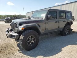 Jeep Wrangler salvage cars for sale: 2018 Jeep Wrangler Unlimited Rubicon