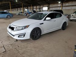 KIA salvage cars for sale: 2015 KIA Optima LX