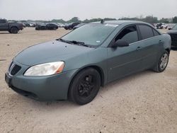 Pontiac salvage cars for sale: 2009 Pontiac G6