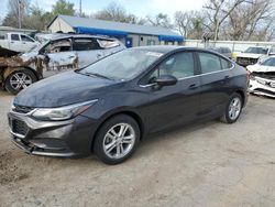 Salvage cars for sale from Copart Wichita, KS: 2017 Chevrolet Cruze LT