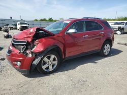 Chevrolet salvage cars for sale: 2015 Chevrolet Equinox LTZ