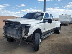Vehiculos salvage en venta de Copart Albuquerque, NM: 2015 Ford F450 Super Duty