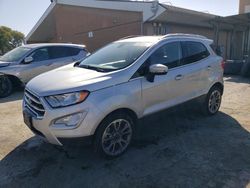 Vehiculos salvage en venta de Copart Hayward, CA: 2020 Ford Ecosport Titanium