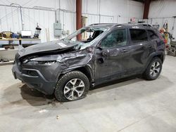 Jeep Cherokee Trailhawk salvage cars for sale: 2018 Jeep Cherokee Trailhawk