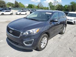 Salvage cars for sale from Copart Madisonville, TN: 2017 KIA Sorento LX