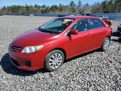 2013 Toyota Corolla Base en venta en Windham, ME