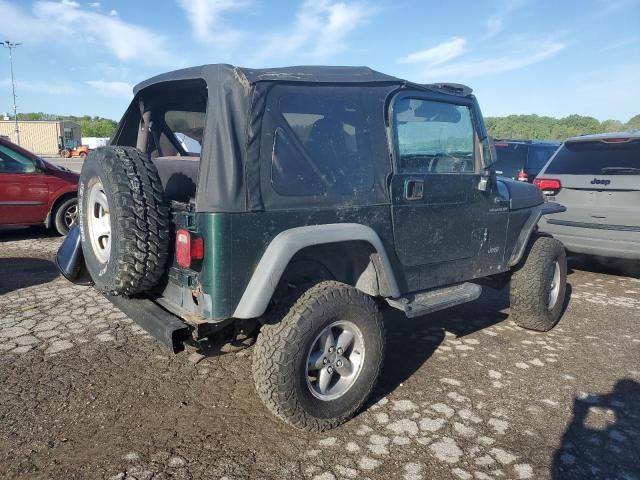 2000 Jeep Wrangler / TJ SE