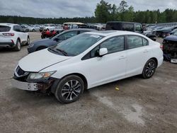 Honda Civic salvage cars for sale: 2013 Honda Civic EXL