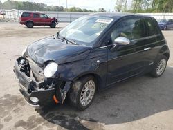 Fiat 500 salvage cars for sale: 2014 Fiat 500 Lounge