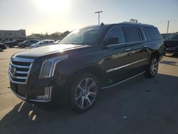 2015 Cadillac Escalade ESV Luxury en venta en Wilmer, TX