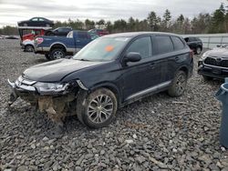 Mitsubishi salvage cars for sale: 2016 Mitsubishi Outlander SE