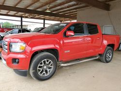 GMC salvage cars for sale: 2016 GMC Canyon SLE