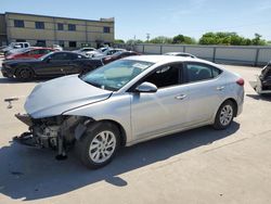 Salvage cars for sale from Copart Wilmer, TX: 2018 Hyundai Elantra SE