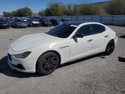 Salvage cars for sale from Copart Las Vegas, NV: 2016 Maserati Ghibli S