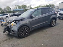 Ford Escape Titanium Vehiculos salvage en venta: 2017 Ford Escape Titanium