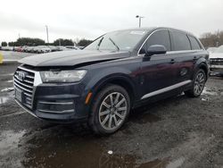 Audi Q7 salvage cars for sale: 2017 Audi Q7 Premium Plus