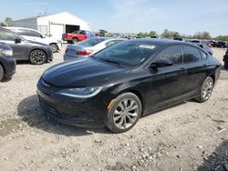 Chrysler salvage cars for sale: 2015 Chrysler 200 S