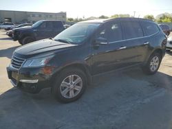 Salvage cars for sale from Copart Wilmer, TX: 2014 Chevrolet Traverse LT