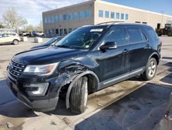 Ford Explorer salvage cars for sale: 2017 Ford Explorer XLT