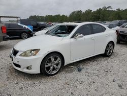 Lexus IS 250 salvage cars for sale: 2010 Lexus IS 250