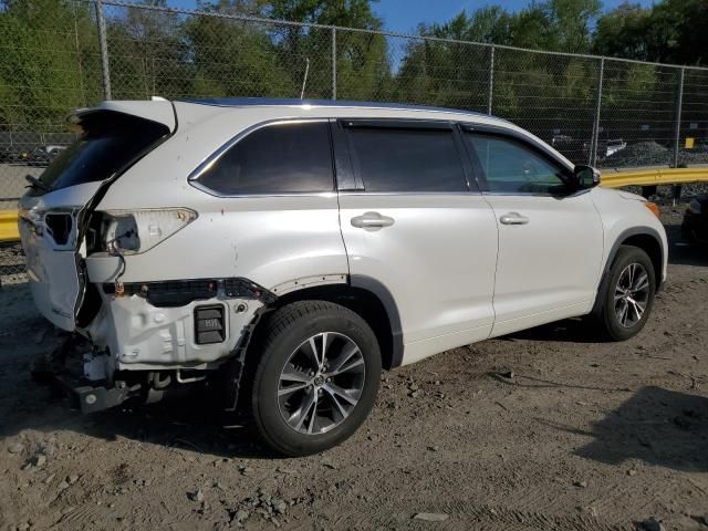 2016 Toyota Highlander XLE