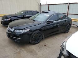 Salvage cars for sale from Copart Haslet, TX: 2017 Acura TLX
