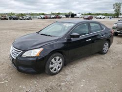 2015 Nissan Sentra S en venta en Kansas City, KS