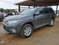 Salvage cars for sale from Copart Tanner, AL: 2013 Toyota Highlander Base