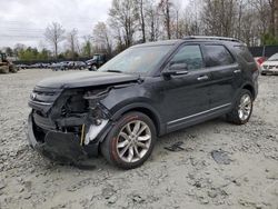 Ford Explorer salvage cars for sale: 2015 Ford Explorer Limited