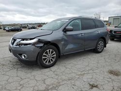 2016 Nissan Pathfinder S en venta en Kansas City, KS