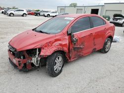 Salvage cars for sale from Copart Kansas City, KS: 2012 Chevrolet Sonic LT